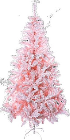 Árvore Cotton - 120H - Nevada Rosa - 90 Centímetros - Cromus Natal - 1 unidade - Rizzo