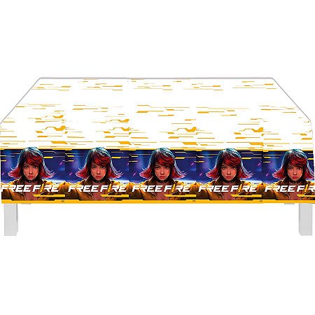 Toalha de Mesa - Free Fire - 1 unidade - Festcolor - Rizzo