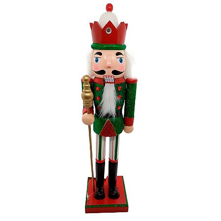 Soldado Quebra Nozes c/ Machado - 38 cm x 9 cm - 1 unidade - Cromus - Rizzo