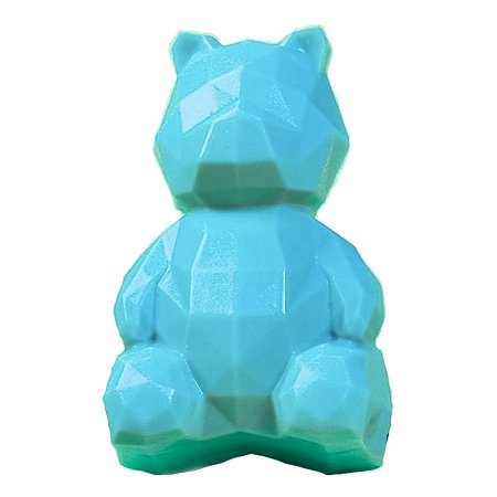 Forma de Acetato Urso Diamantado P - Ref.FP216 - 1 unidade - Crystal  - Rizzo