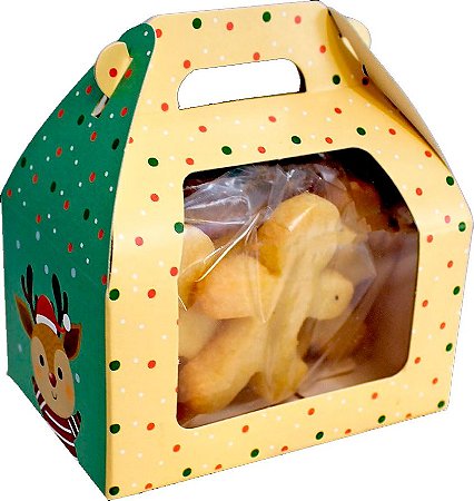 Caixa Maleta Kids Delicata - c/ Visor - Medidas M - 10 unidades - Ideia Embalagens - Rizzo