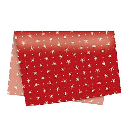 Papel Seda - Louvre - Cromus Natal - 10 unidades - Rizzo