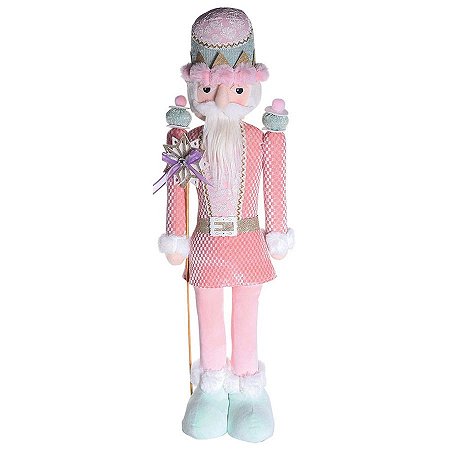 Soldadinho de Chumbo Rosa e Branco - 1 unidade - Cromus - Rizzo