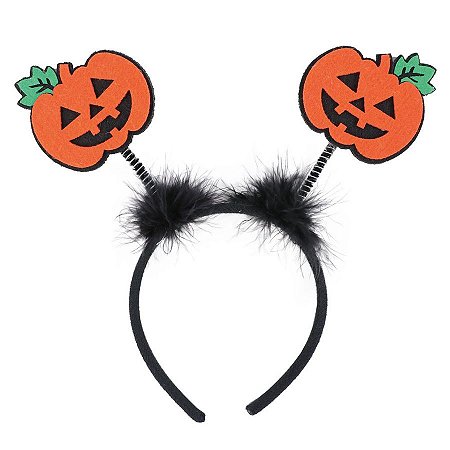 Tiara de Halloween - "Tiara de Abóbora"  - 1 unidade - Cromus - Rizzo