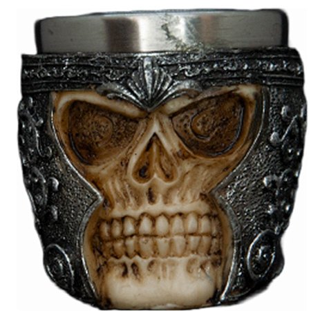 Copo Caveira Guerreira - 50ml - 1 Unidade - Rizzo