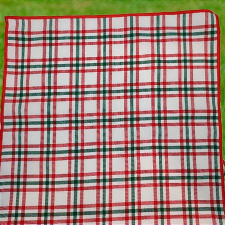 Guardanapo Xadrez de Natal 40 x 40 cm - 1 Unidade - Rizzo