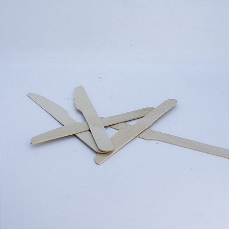 Mini Faca de Madeira para Festas 14 cm - 12 unidades - Art Lille - Rizzo