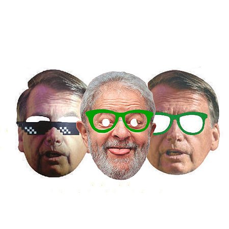 Óculos + Mascara Presidentes - 1 unidade - Festachic - Rizzo