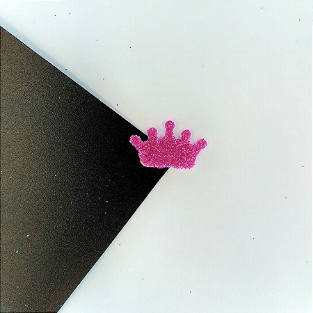 Aplique de EVA - Coroa Pink - 20 unidades - Nelyzoca - Rizzo
