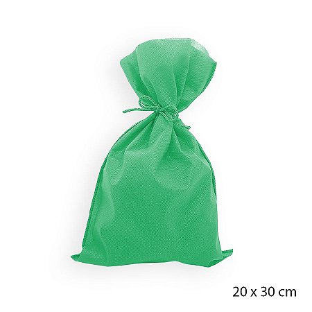 Saco para Surpresas em TNT - 20 x 30 cm - Verde Bandeira - 10 unidades - Best Fest - Rizzo