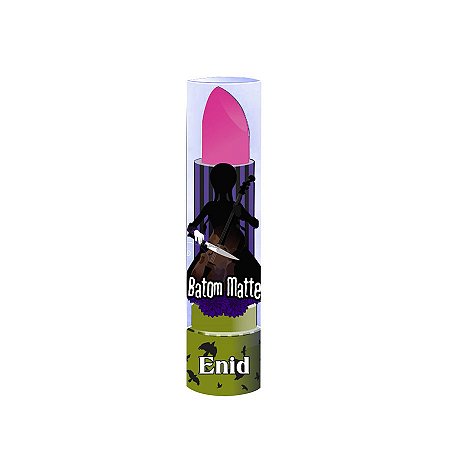 Batom Matte Wandinha Enid - Cor 04 - 2gr - 1 unidade - Rizzo