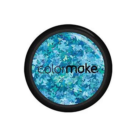 Glitter Shine Borboleta Azul Turquesa 2 g - 1 unidade - ColorMake - Rizzo