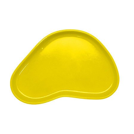 Bandeja Orgânica - 17x11 cm - Amarelo - 1 unidade - Só Boleiras - Rizzo
