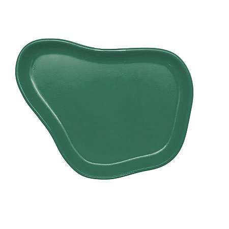 Bandeja Orgânica  - 13x10cm -  Verde Folha - 1 unidade - Só Boleiras - Rizzo