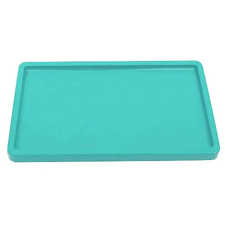 Bandeja Retangular 30x18cm Tiffany - 01 unidade - Só Boleiras - Rizzo Embalagens