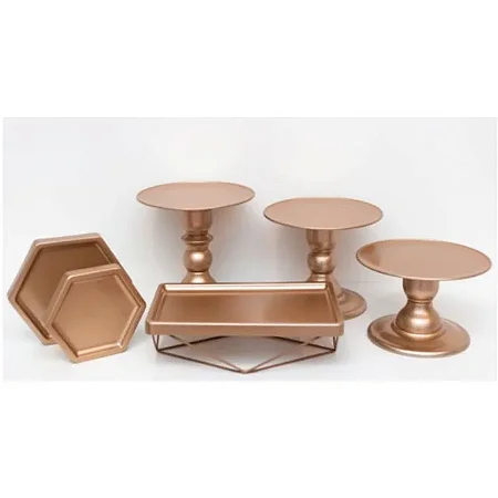 Kit Comemore MAIS Premium - 33 Rose Gold - 01 Unidade - Só Boleiras - Rizzo Festas