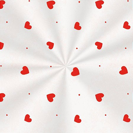 Saco Adesivado Decorado Love Vermelho 15X20 - 100 unidades - Cromus - Rizzo