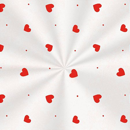 Saco Adesivado Decorado Love Vermelho 10X15 - 100 unidades - Cromus - Rizzo