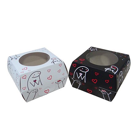 Caixa Harburgueira Flork - 10 Unidades - Decora Doces - Rizzo