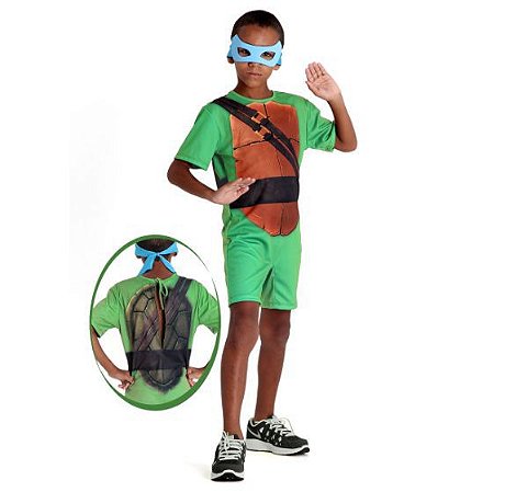 Fantasia Tartarugas Ninja Leonardo P - 1 Unidade - Sula - Rizzo