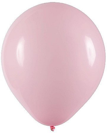 Balão de Festa Redondo Big Balão 25" - Rosa Claro - 01 Unidade - Art-Latex - Rizzo