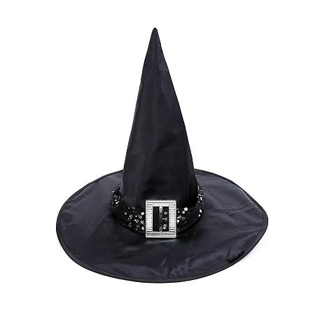 Chapéu de Bruxa c/ Fita - Lojas Brilhante