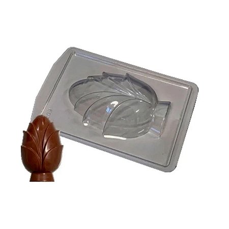 Forma para Chocolate Ovo Flor - FP 209 - 1 unidade - Crystal - Rizzo