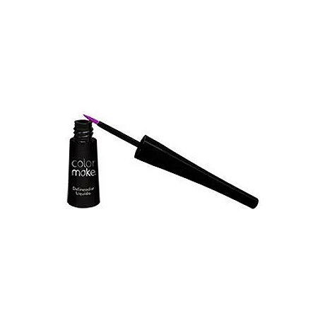 Delineador Líquido Roxo Neon 3mL - 1 unidade - ColorMake - Rizzo
