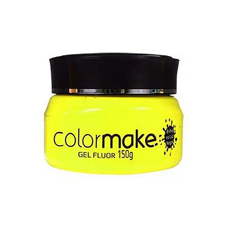 Gel Fluorescente Amarelo 150g - 1 unidade - ColorMake - Rizzo