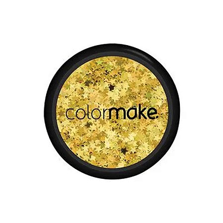 Glitter Shine Estrela Ouro 2g - 1 unidade - ColorMake - Rizzo