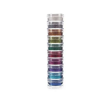 Glitter Po Kit 10 Cores 3g - 1 unidade - ColorMake - Rizzo