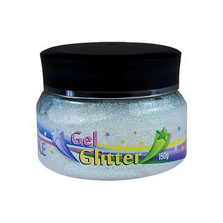 Gel Glitter Pote 150g Perola 150g - 1 unidade - ColorMake -
