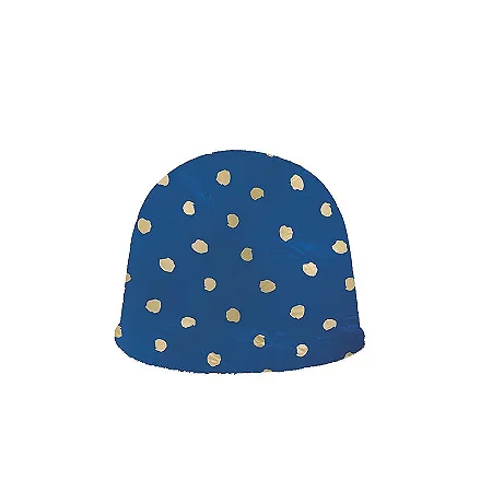 Papel Chumbo 8x7,8cm - Dots Azul - 300 folhas - Cromus -