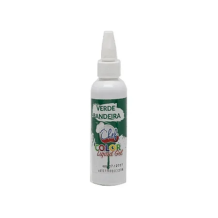 Color Liquid Gel Verde Bandeira 60g - Iceberg