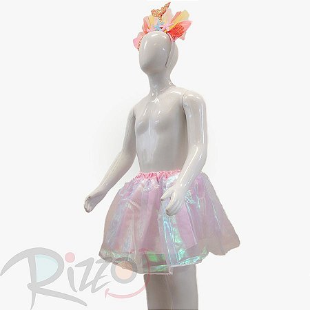 Kit Fantasia Infantil Carnaval - Borboleta - Rosa Pink - Mod:582 - 01 unidade - Rizzo