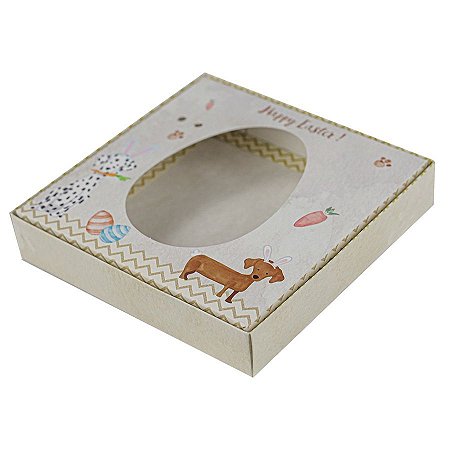 Caixa para Ovo de Colher 150g Au Au Páscoa - 5 unidades - Decora Festas Ltda - Rizzo