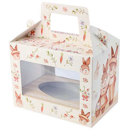 Caixa Maleta Ovo de Colher 350g Doce Aconchego - 3 unidades - Decora Festas Ltda - Rizzo