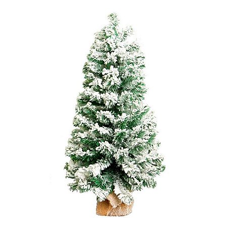 Árvore Pinheiro decorativo Nevado - 70cm - 01 unidade - Natal Tok da Casa ARO 29-07 - Rizzo