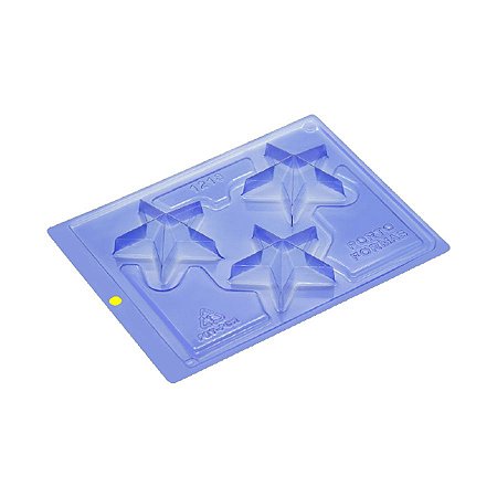 Forma de Acetato - Natal - Estrela - Nº 1218 - 1 UN - Porto Formas