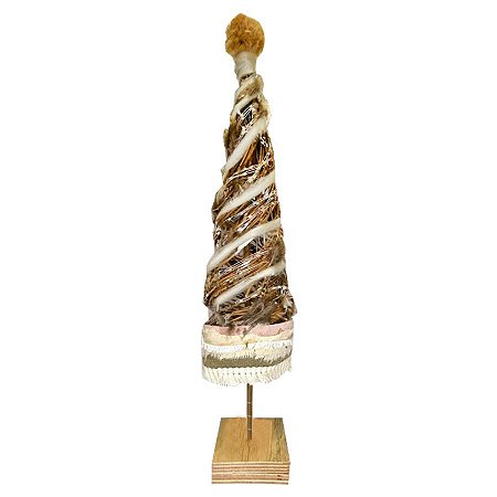 Mini Arvore decorativa Rústica - Dolly - 63cm - 01 unidade - Natal - Rizzo
