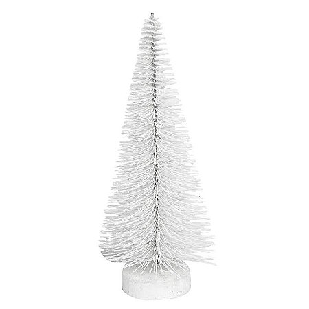 Mini Árvore decorativa - Branco - 35cm - 01 unidade - Natal Tok da Casa - Rizzo