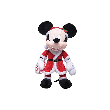 Mickey Noel com Candy- 16 cm - Natal Disney - 01 Unidade - Cromus