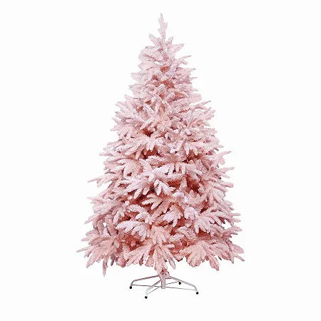 Árvore de Natal Andes Nevada Rosa 1,5 metros - 1un - Cromus Natal - Rizzo