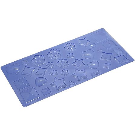 Forma de Acetato Especial "Apliques para Bolo 2" - 877 - 01 Unidade - Porto Formas - Rizzo