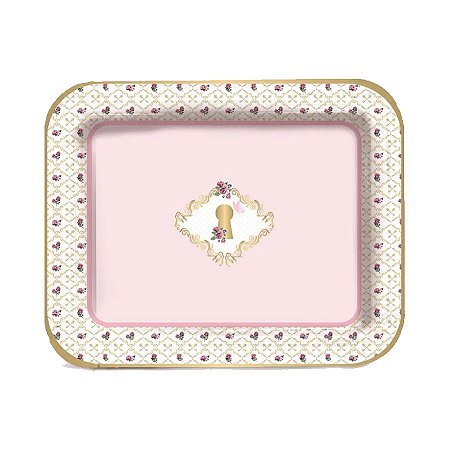 Bandeja Laminada R5 - Jardim Secreto - 1 unidade - Cromus - Rizzo