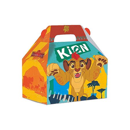 Caixa Maleta Kids M - Guarda do leão - 10 unidades - Cromus - Rizzo
