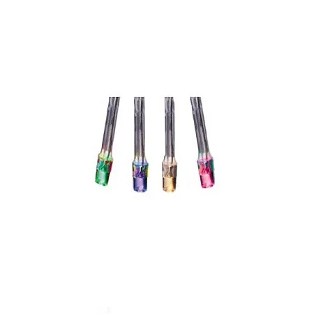 Cordão de LED Luz Colorida com Fio Incolor 100 Leds 5m 220V - 1unidade - Cromus Natal - Rizzo
