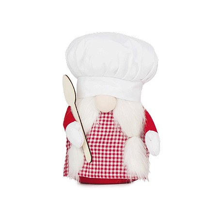 Enfeite Natalino Kringle Chef com Colher 01 Unidade - Cromus - Rizzo