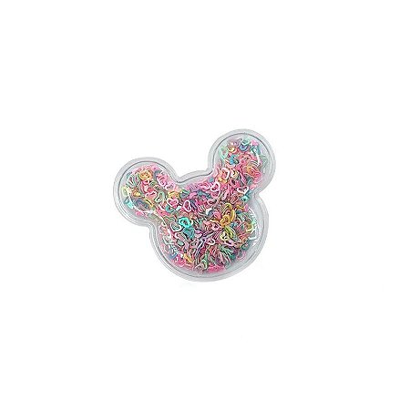 Aplique Urso Incolor Colors - 5cm - 2 Un - Artegift - Rizzo
