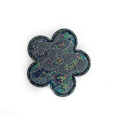 Aplique Flor Rendado Azul - 4,5cm - 2 Un - Artegift - Rizzo